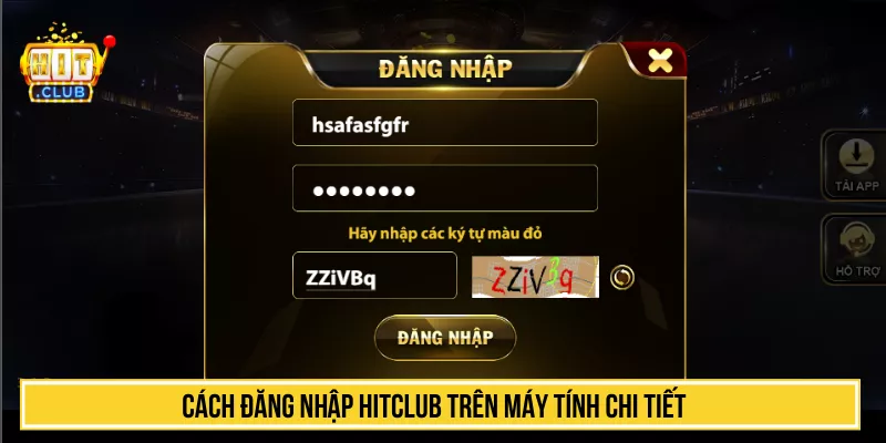 Cách đăng nhập HITCLUB trên máy tính chi tiết