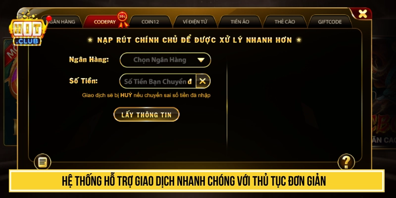 Tải Hitclub ⭐️ Game Bài Đổi Thưởng Hitclub Chính Thức Hệ thống hỗ trợ giao dịch nhanh chóng với thủ tục đơn giản