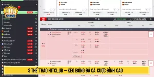 S Thể Thao HITCLUB – Kèo Bóng Đá Cá Cược Đỉnh Cao