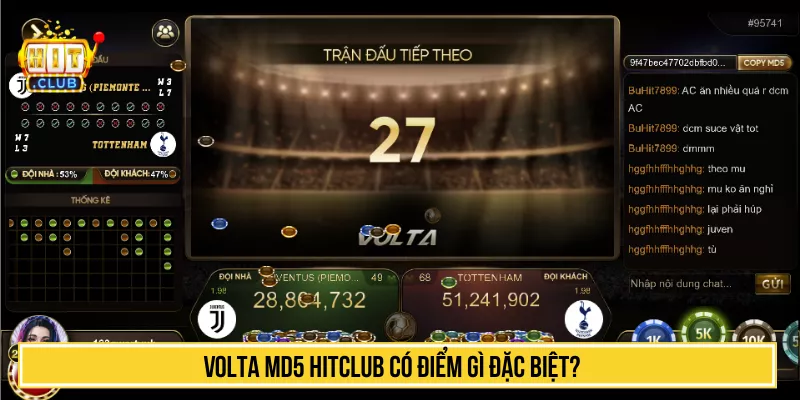 Hướng Dẫn Chơi Volta MD5 HITCLUB Chi Tiết Cho Người Mới Volta MD5 HITCLUB là gì? Cơ chế mô phỏng bóng đá kết hợp mã hóa MD5